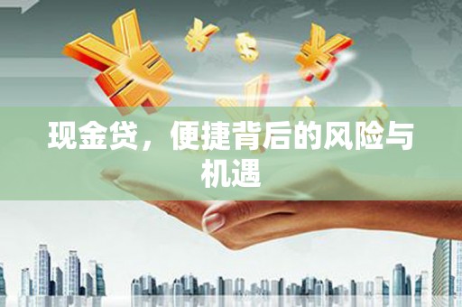 九龙城现金贷，便捷背后的风险与机遇