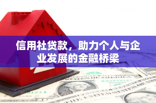 武汉信用社贷款，助力个人与企业发展的金融桥梁