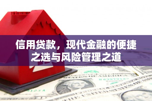 阿巴嘎旗信用贷款，现代金融的便捷之选与风险管理之道