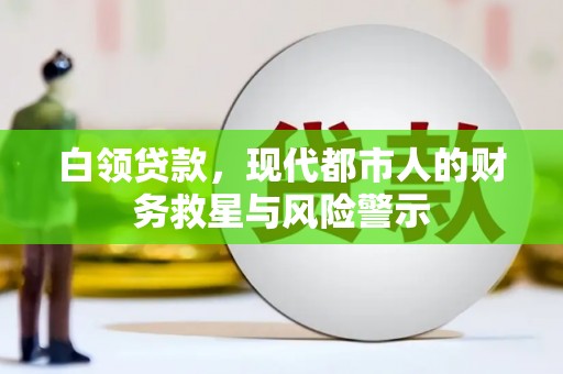 枞阳白领贷款，现代都市人的财务救星与风险警示