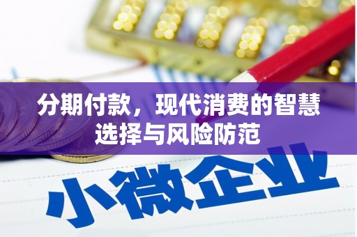 西峡分期付款，现代消费的智慧选择与风险防范