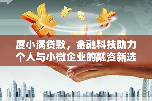 玛曲度小满贷款，金融科技助力个人与小微企业的融资新选择