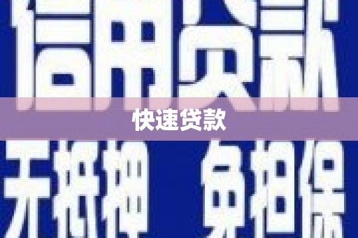 德州快速贷款