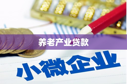 线西养老产业贷款