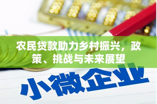 渭南农民贷款助力乡村振兴，政策、挑战与未来展望