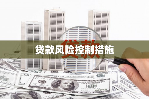 布袋贷款风险控制措施
