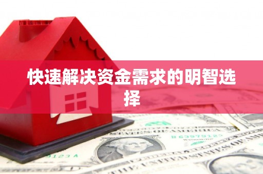 涵江快速解决资金需求的明智选择